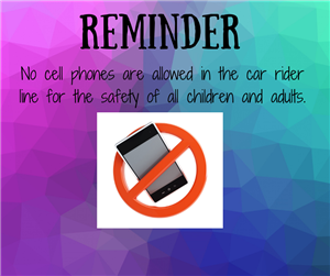no cell phones